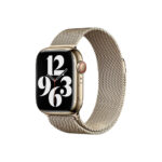 Apple Watch Stainless Steel Milanese Loop- Gold (Main Image)