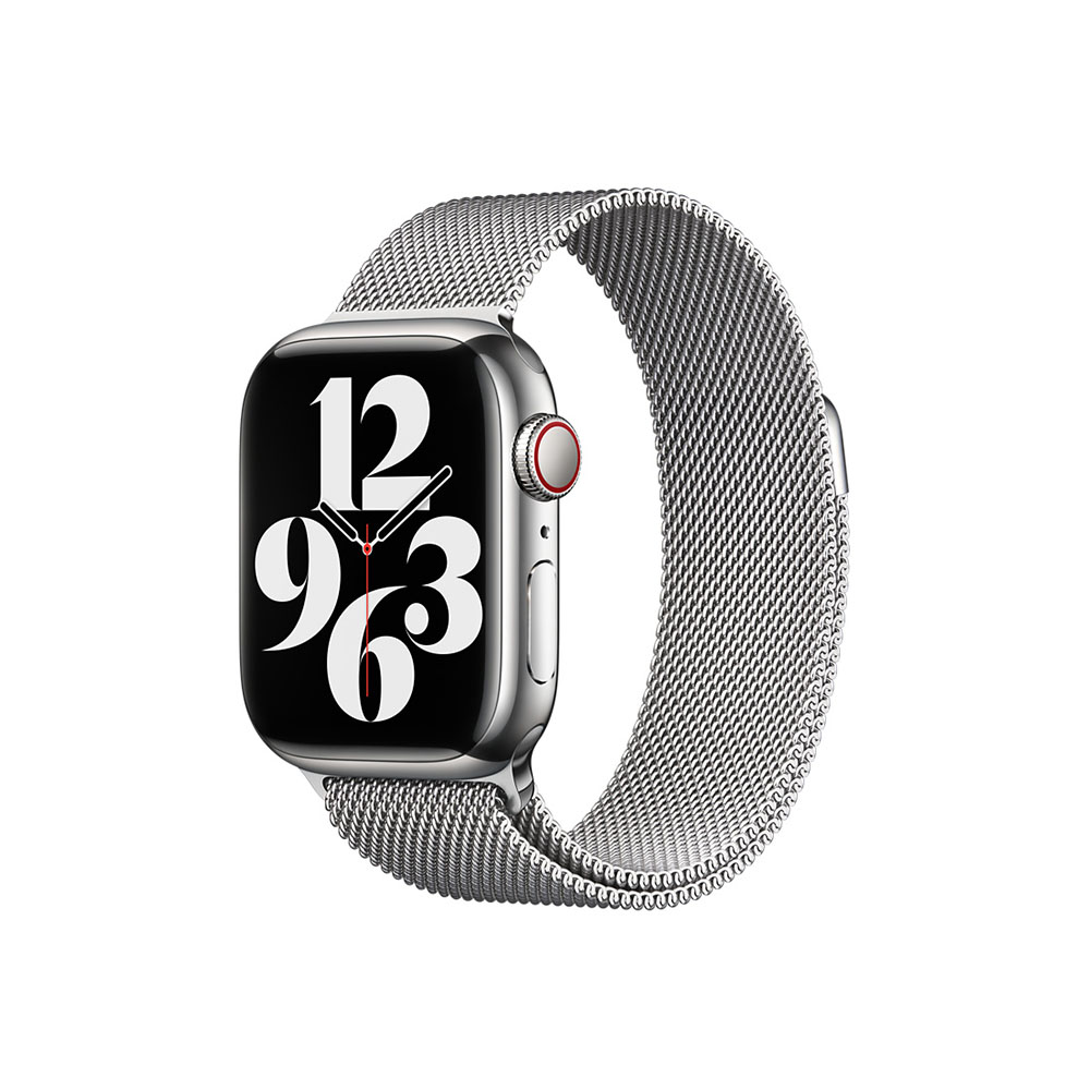 Apple Watch Milanese loop - silver
