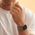 Apple Watch Milanese Loop- Silver