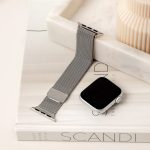 Apple Watch Milanese Loop- Silver