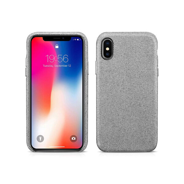 iPhone X Snowy pattern fabric case by iCarer