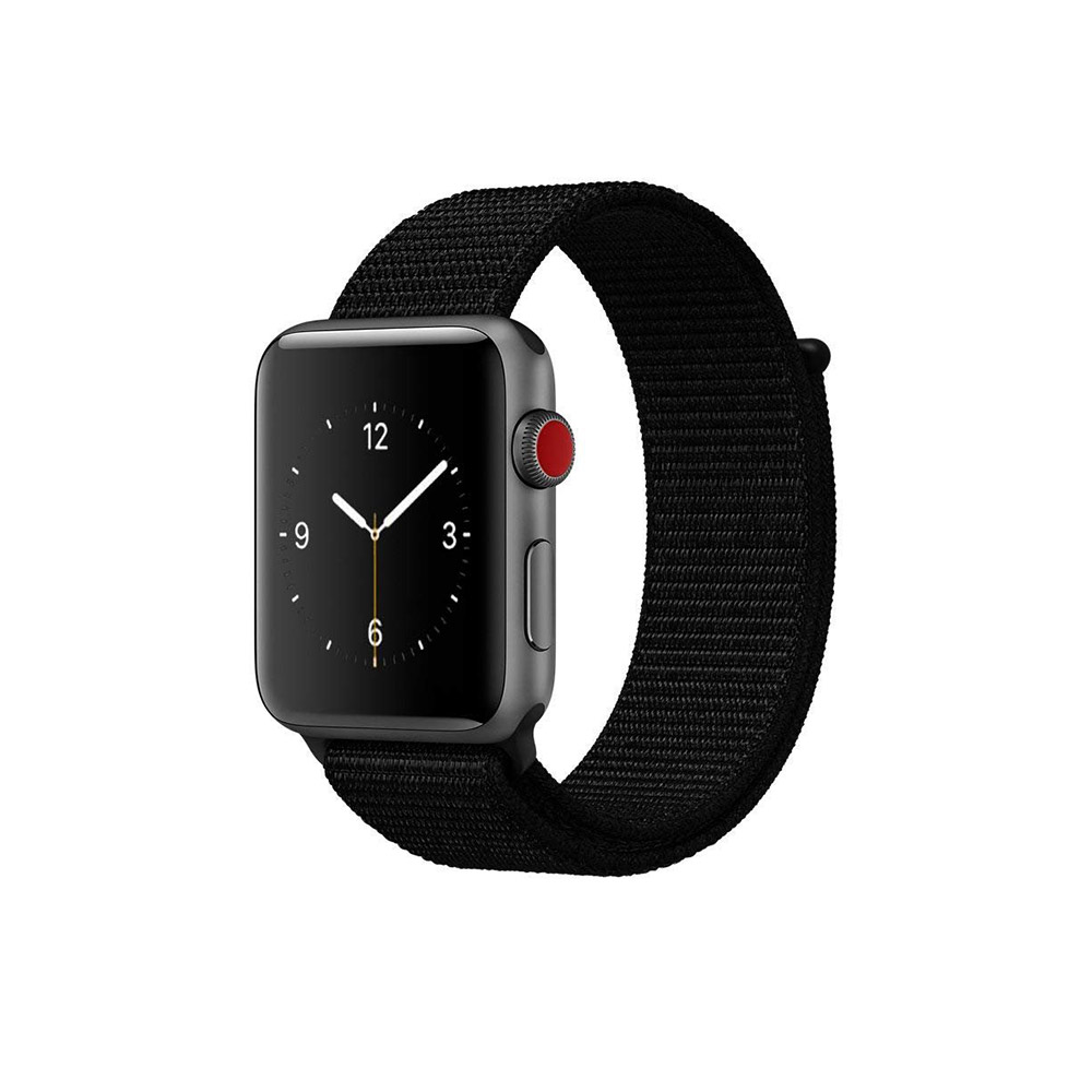 Apple Watch Nylon Sport Loop Black 6
