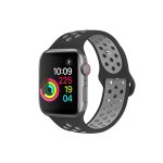 COTEetCI Apple Watch Nike Sport Band [Black/Grey]