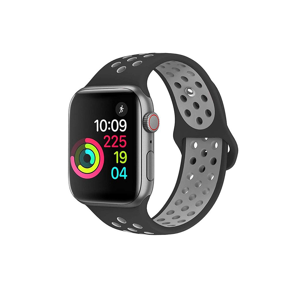 COTEetCI Apple Watch Nike Sport Band [Black/Grey]