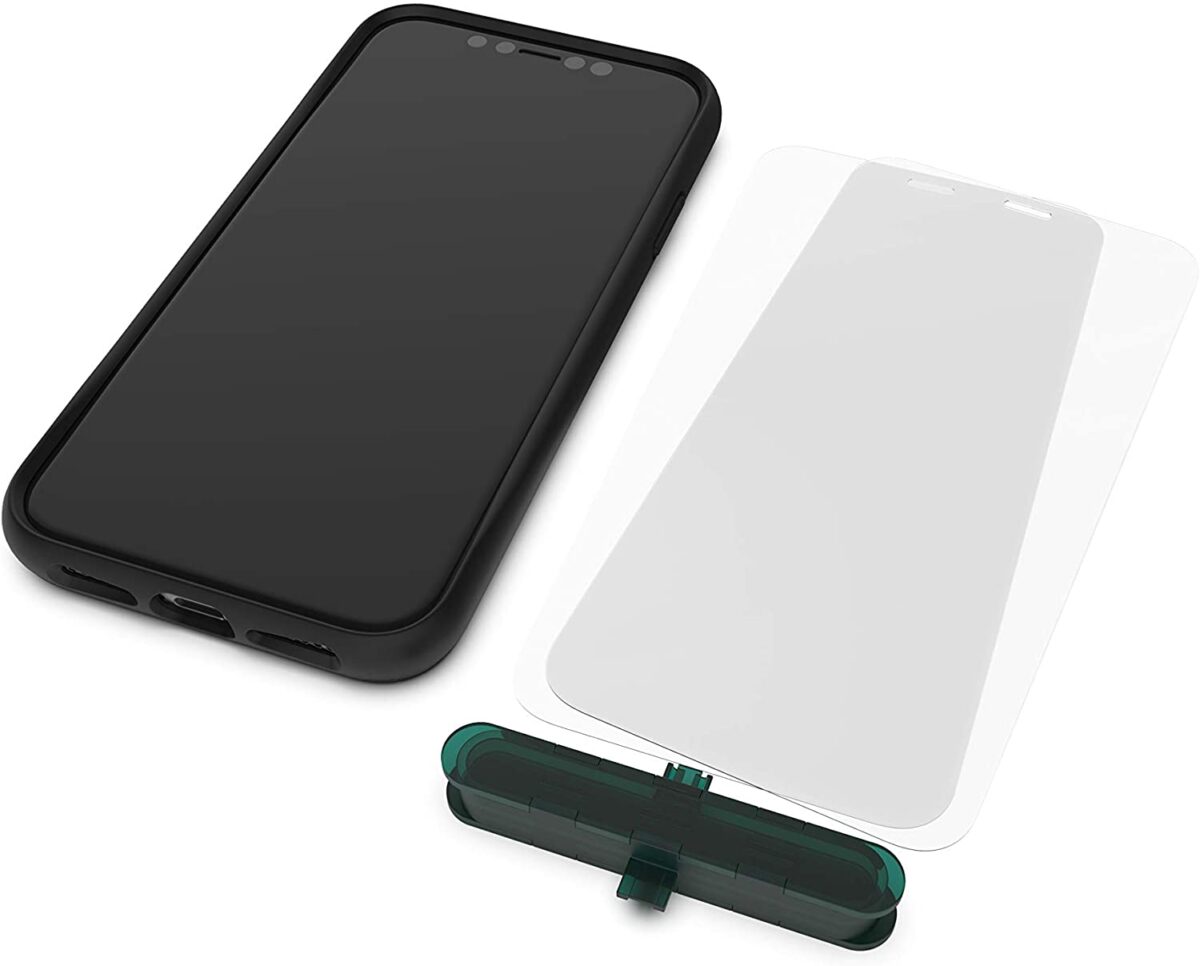 Mous - Ultra Resistant Hybrid Glass Protector for iPhone 11 Pro - Anti-Scratch & Shatterproof
