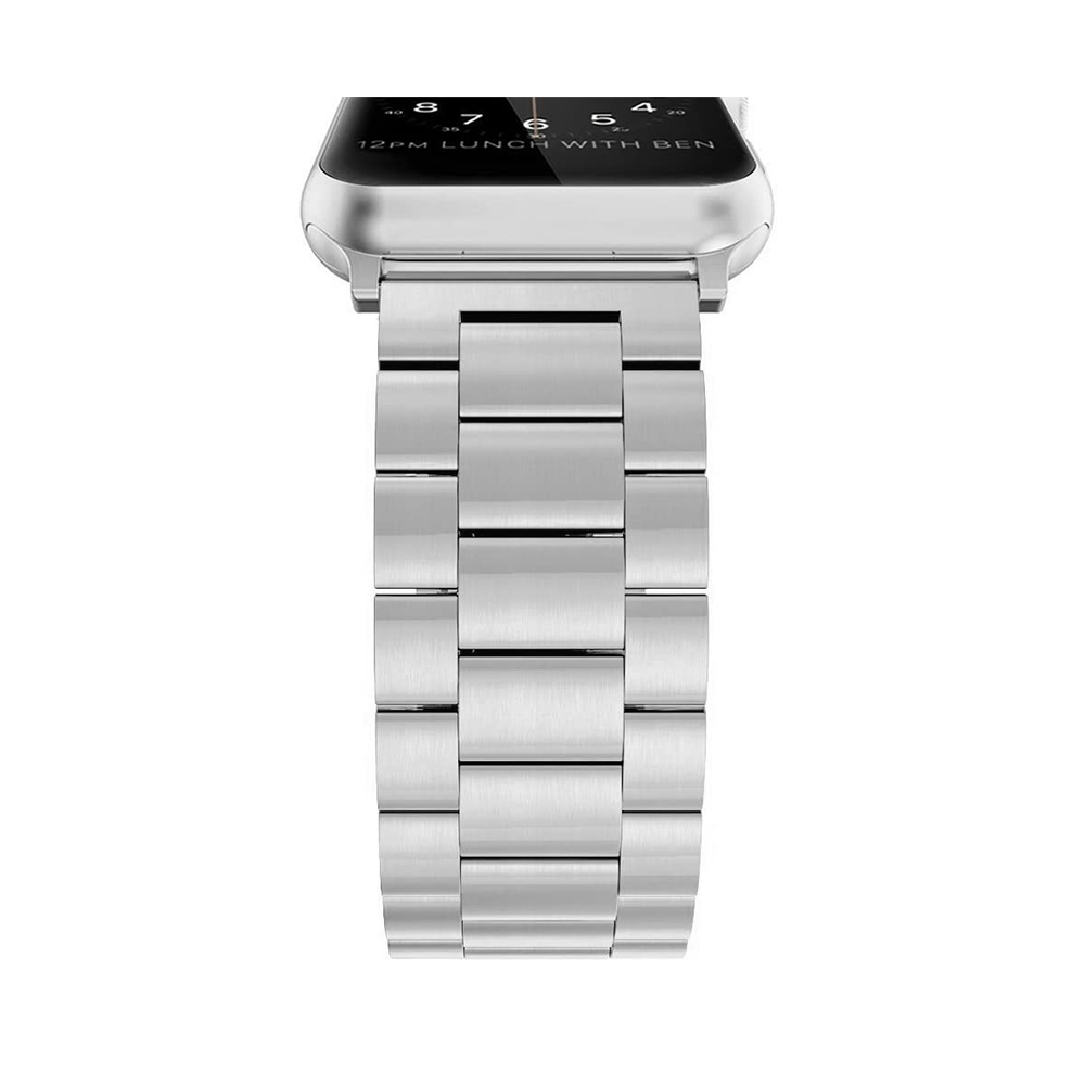 Simpeak Stainless Steel Band Strap Compatible with Apple Watch 42mm (44mm) Series 1 Series 2 Series 3 Series