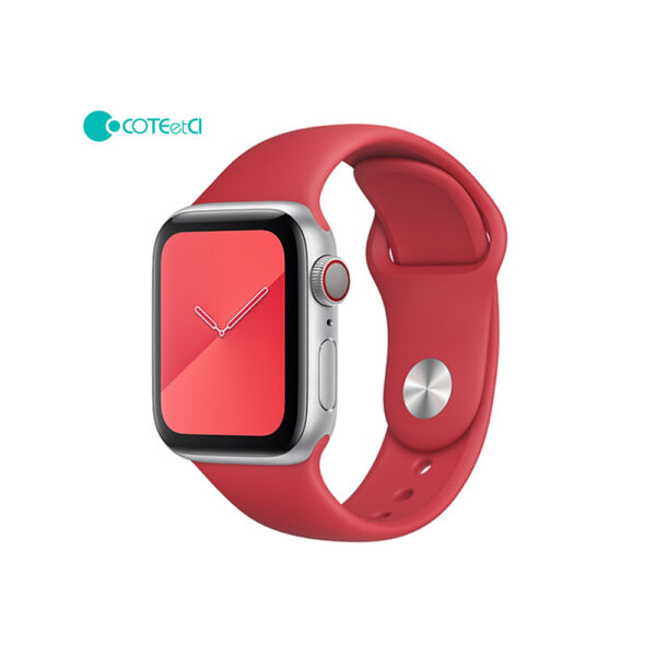 Apple Watch Silicone Band Red