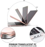 Premium Translucent Plastic Case for Macbook with high quality soft touch and scratch resist coating