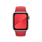 Soft Silicone Sport Band red for apple watch 44mm