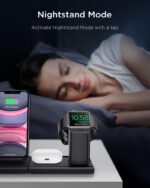 Nightstand mode charging Stand for iPhone apple watch and airpods