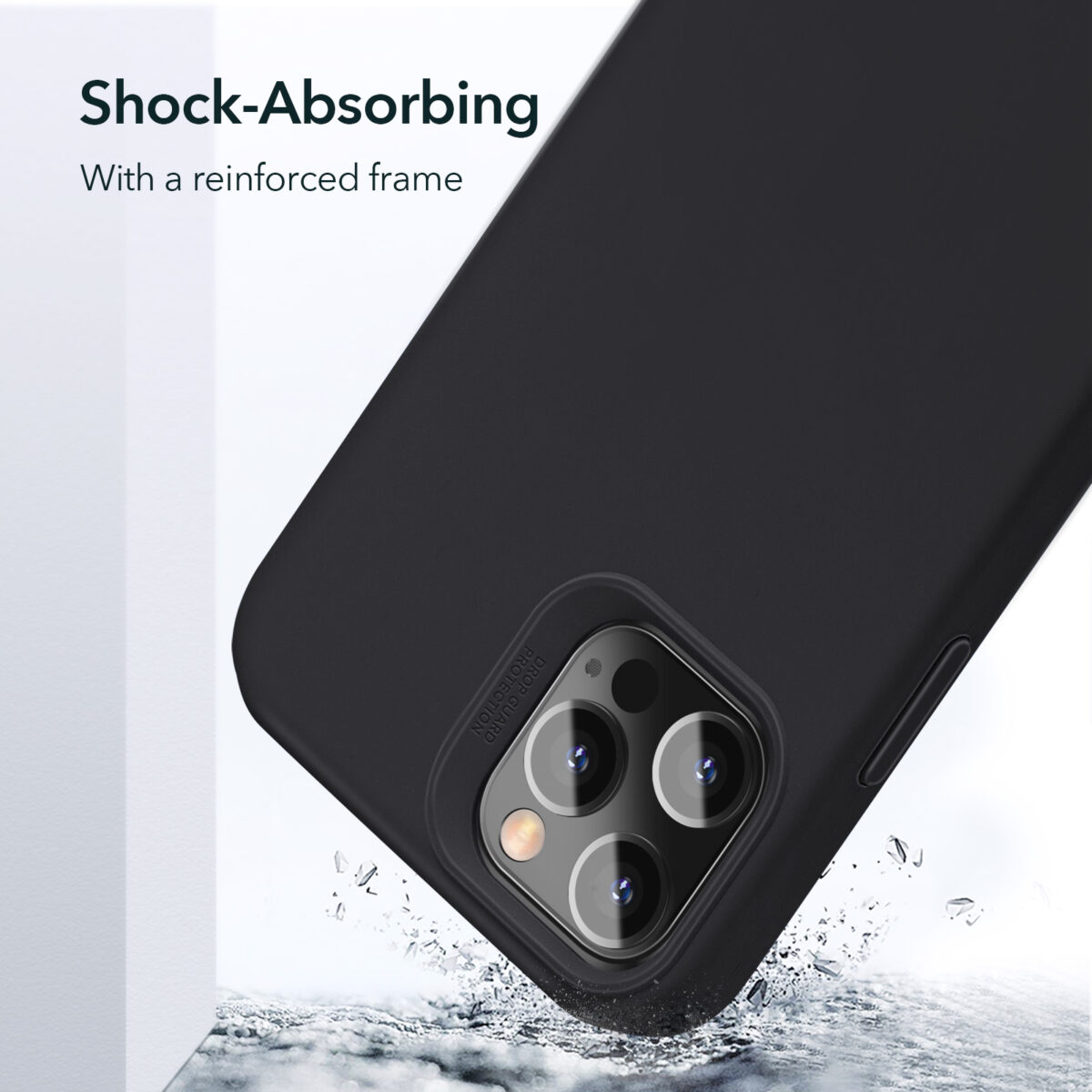 Shock Absorbing with a reinforced frame for iPhone 12