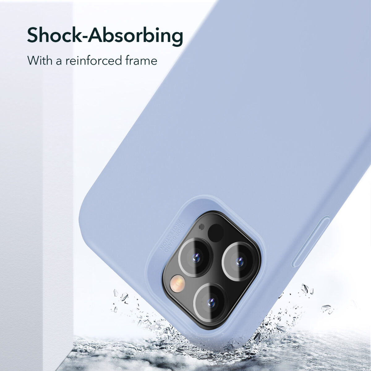 Shock Absorbing Silicone Case for iPhone 12