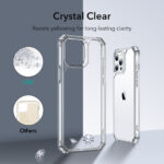 Crystal Clear Hard Back case for iPhone 12