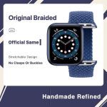 Apple Watch Braided Solo Loop- Atlantic Blue - Image 5