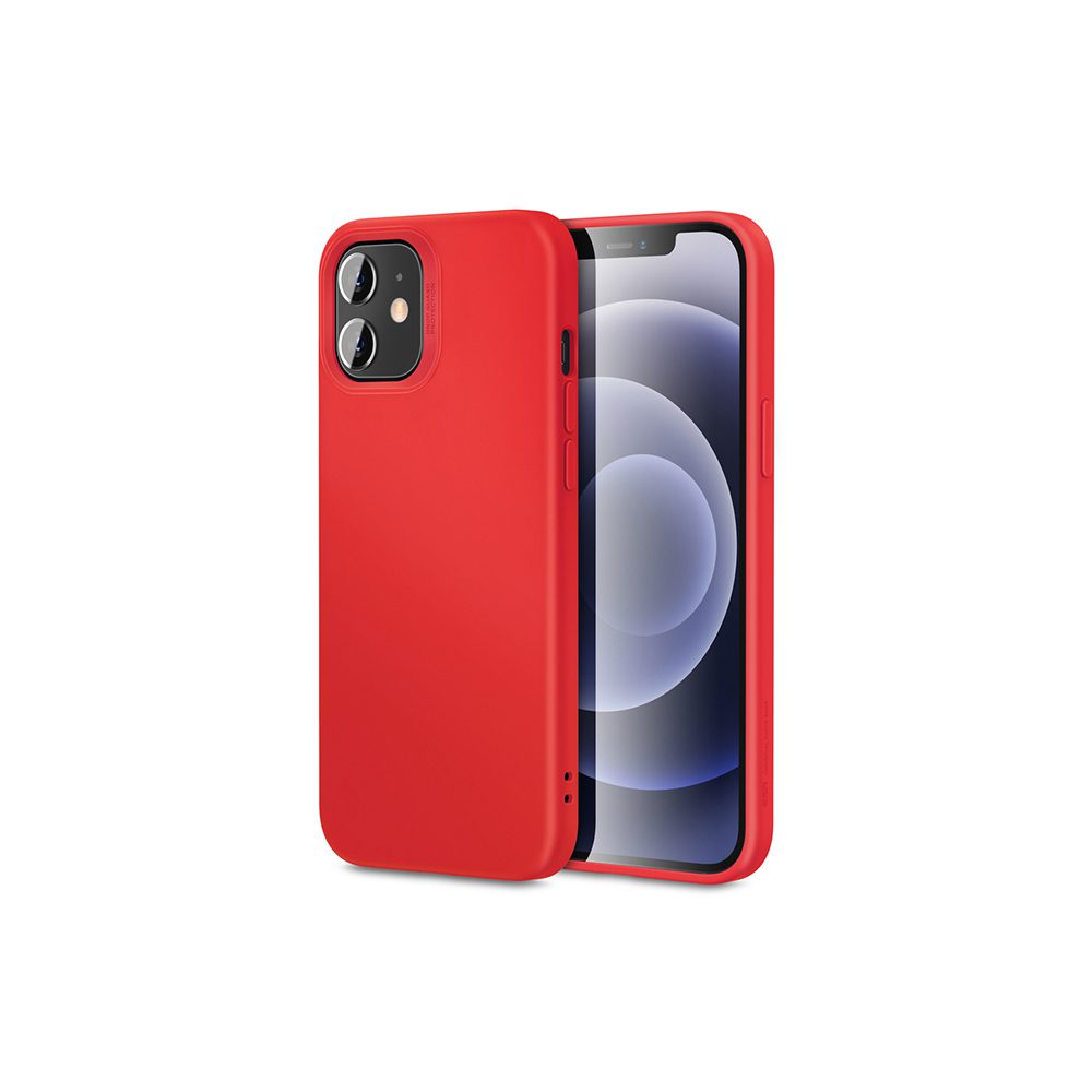ESR Cloud Soft Silicone Case for iPhone 12/12 Pro/ 12 Pro Max/ 12 mini [Red]