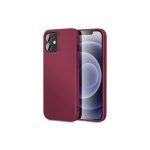 ESR Cloud Soft Silicone Case for iPhone 12/12 Pro/ 12 Pro Max/ 12 mini [Wine Red]