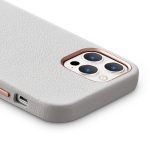 ESR Metro Premium Leather Case for iPhone 12/12Pro/12Pro Max/12Mini [White] - Image 3