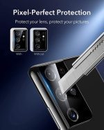 ESR Camera Lens Protector  for Samsung Galaxy S21 Series- Black (2 Pack) - Image 2