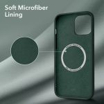 ESR Cloud Soft Silicone Case with MagSafe for iPhone 13 Series- Green - Image 2