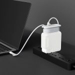 WIWU Power Adapter Case with Cord Winder and Cable Organizer for MacBook - Image 3