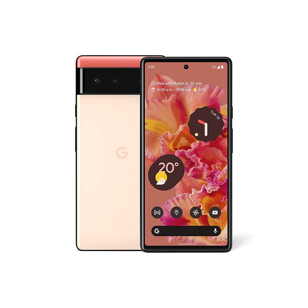 Google Pixel 6-5G Android Phone -128GB - Kinda Coral