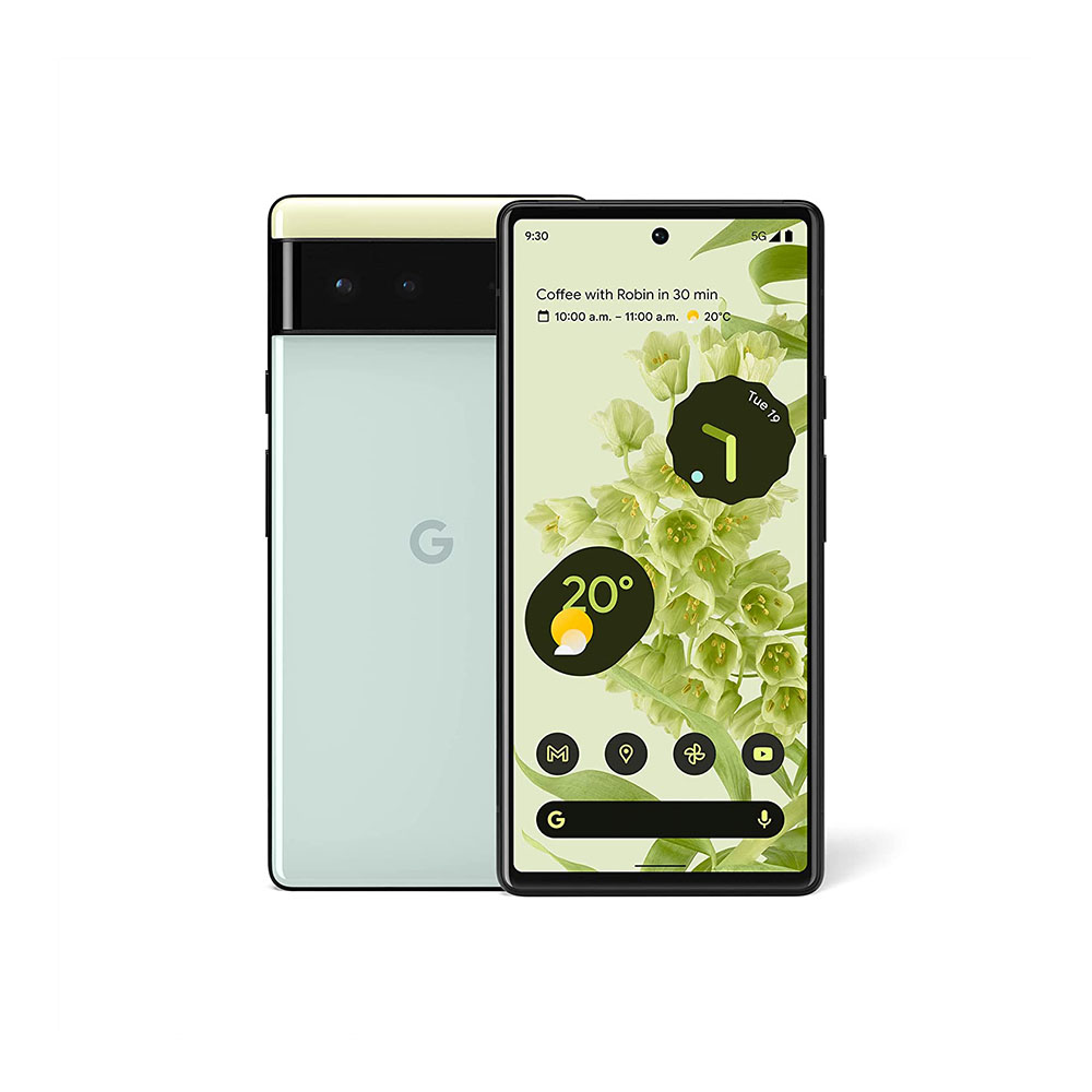 Google Pixel 6-5G Android Phone -128GB- Sorta Seafoam