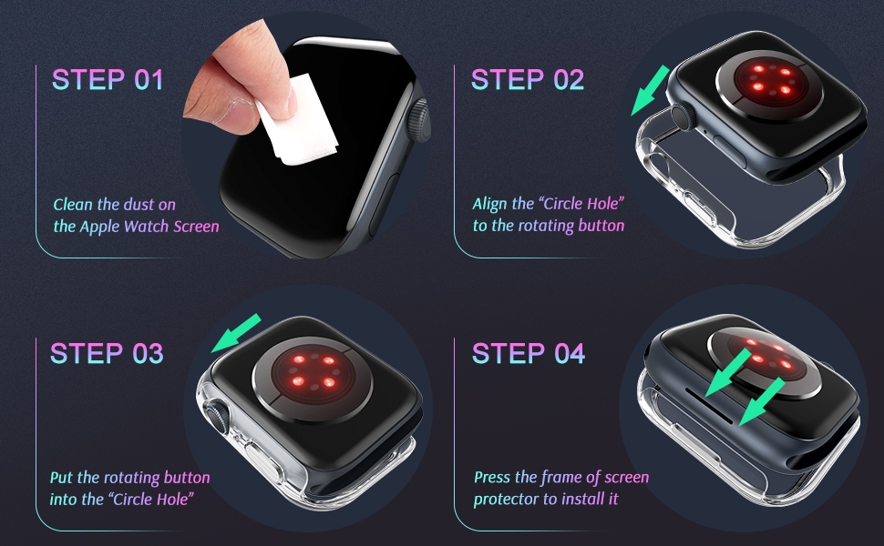 How to install apple watch Case on Apple Watch Series 7