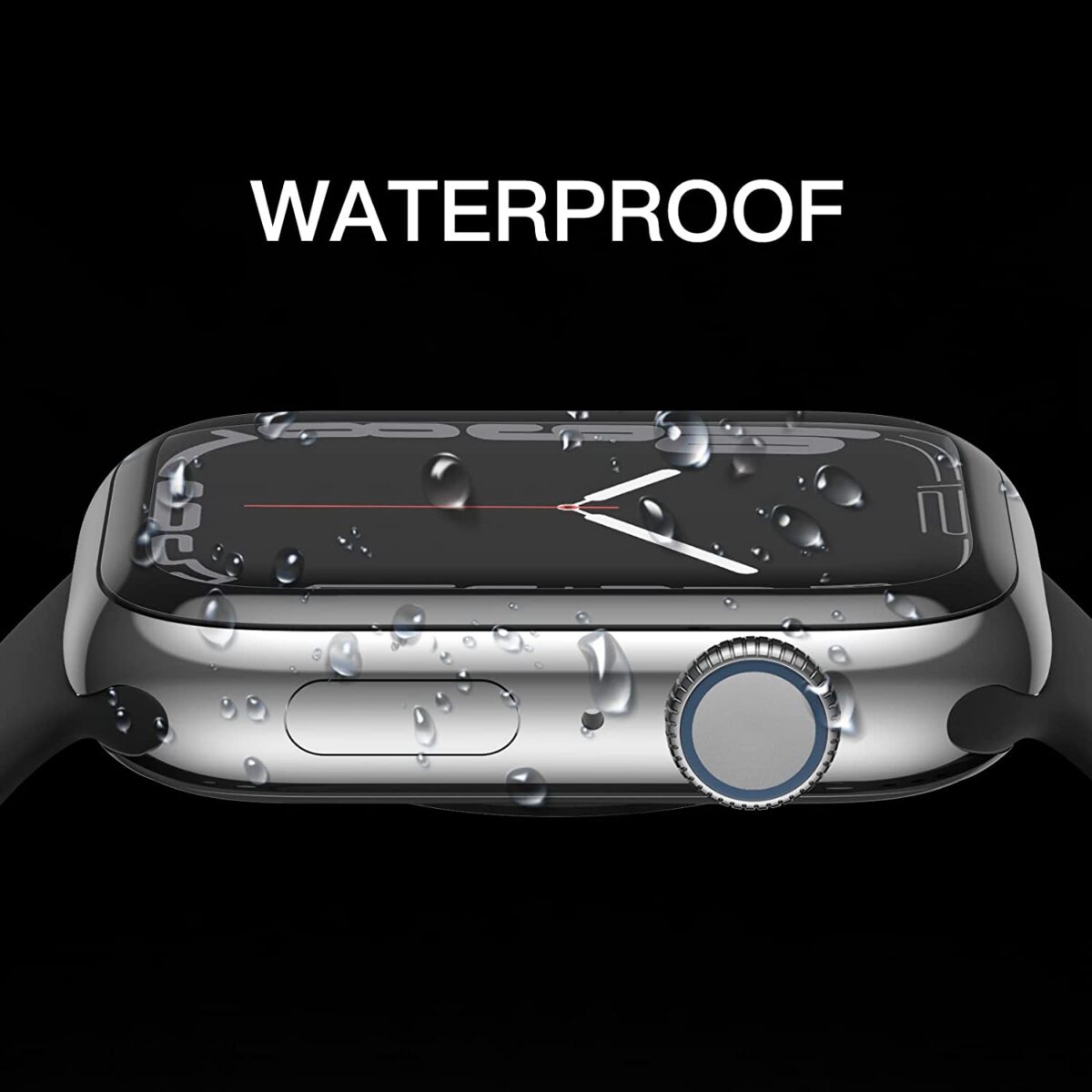 Waterproof Screen Protector for Apple Watch Series 7 45mm