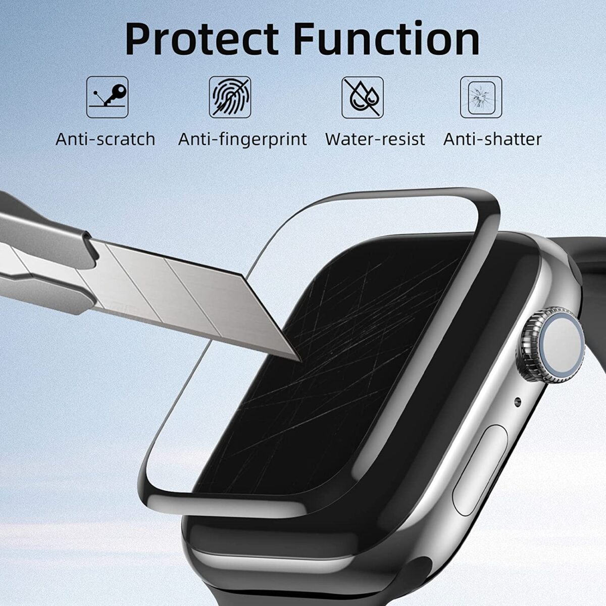 Tempered Glass screen Protector for Apple Watch