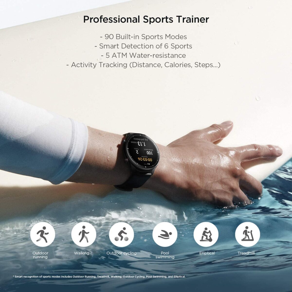 professional sports trainer smart watch