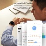 All round health tracking smart watch for men