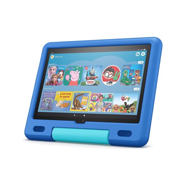 Fire HD 10 Kids tablet | for ages 3–7 | 10.1", 1080p Full HD, 32 GB | Sky Blue Kid-Proof Case