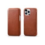 iPhone 13 Pro Max Leather Flip Cover