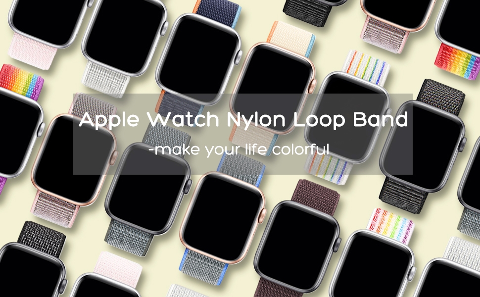 Apple Watch Nylon Sport Loop All colors