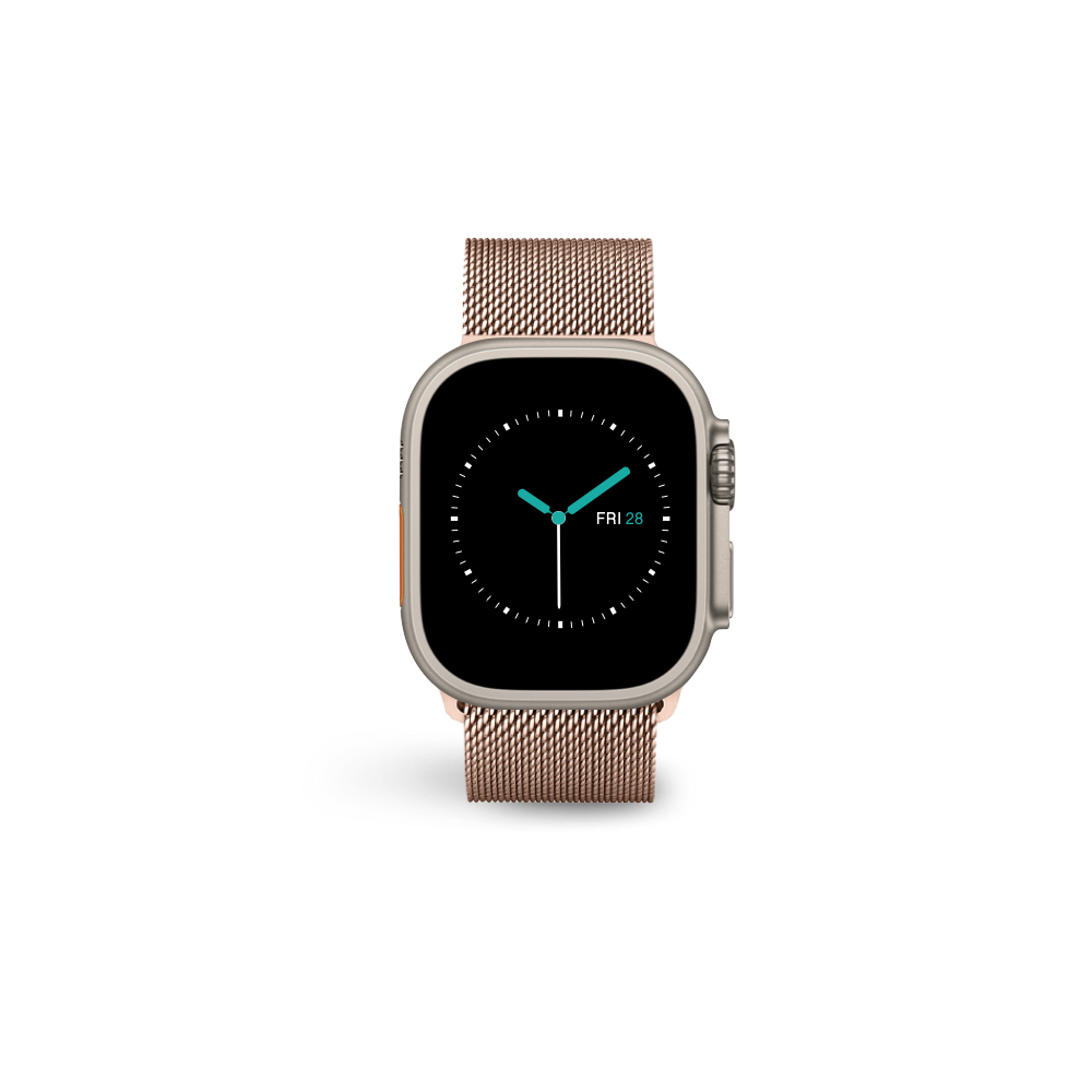 Apple Watch Milanese Loop_Rose Gold for Apple Watch Ultra