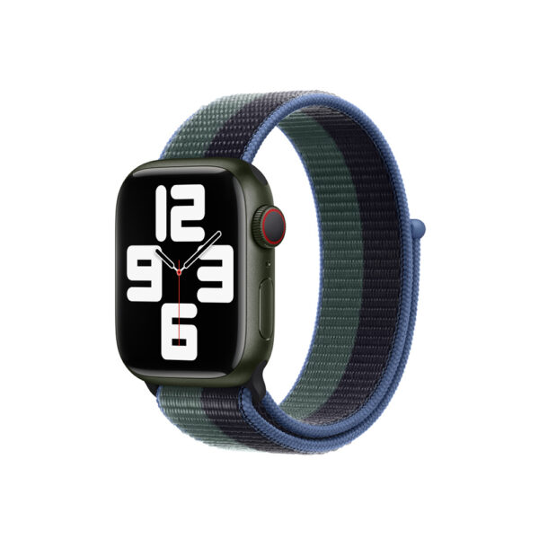 Apple Watch Nylon Sport Loop [Deep Blue Moss Green]
