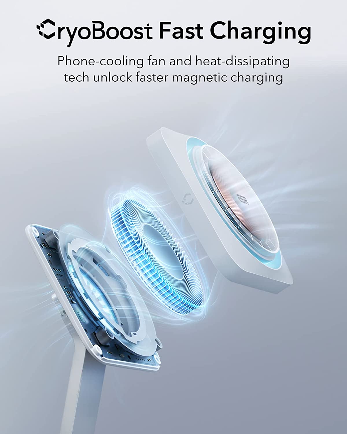 Phone cooling fan and heat dissipating tech
