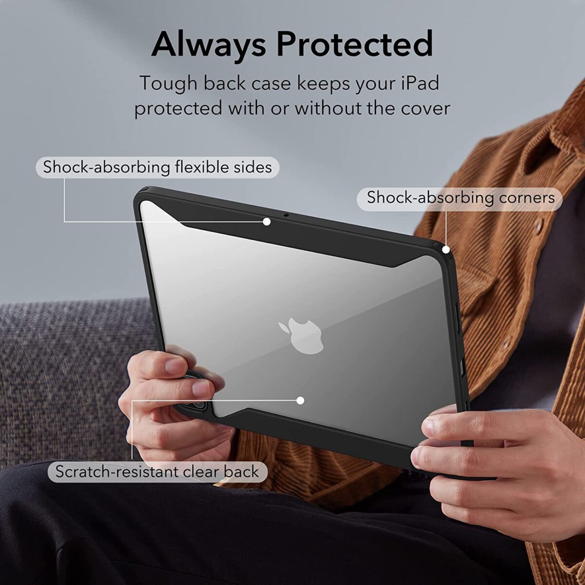 iPad Pro 11 Rebound 360 Case with Tough Back Case