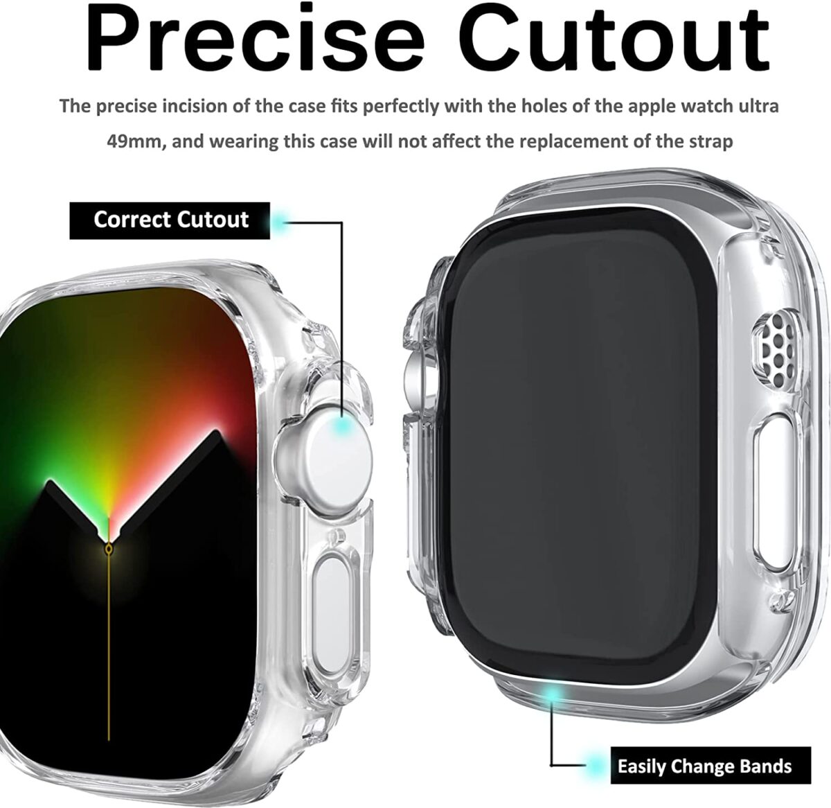 Vmax Apple Watch Ultra 49mm Case_Precise Cutout