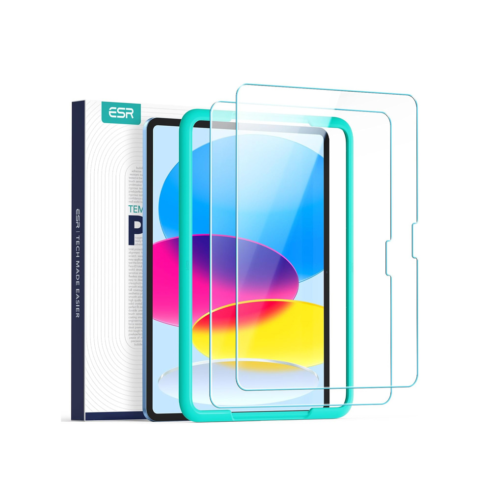 ESR 2 Pack Tempered Glass for iPad 11th/10th Gen