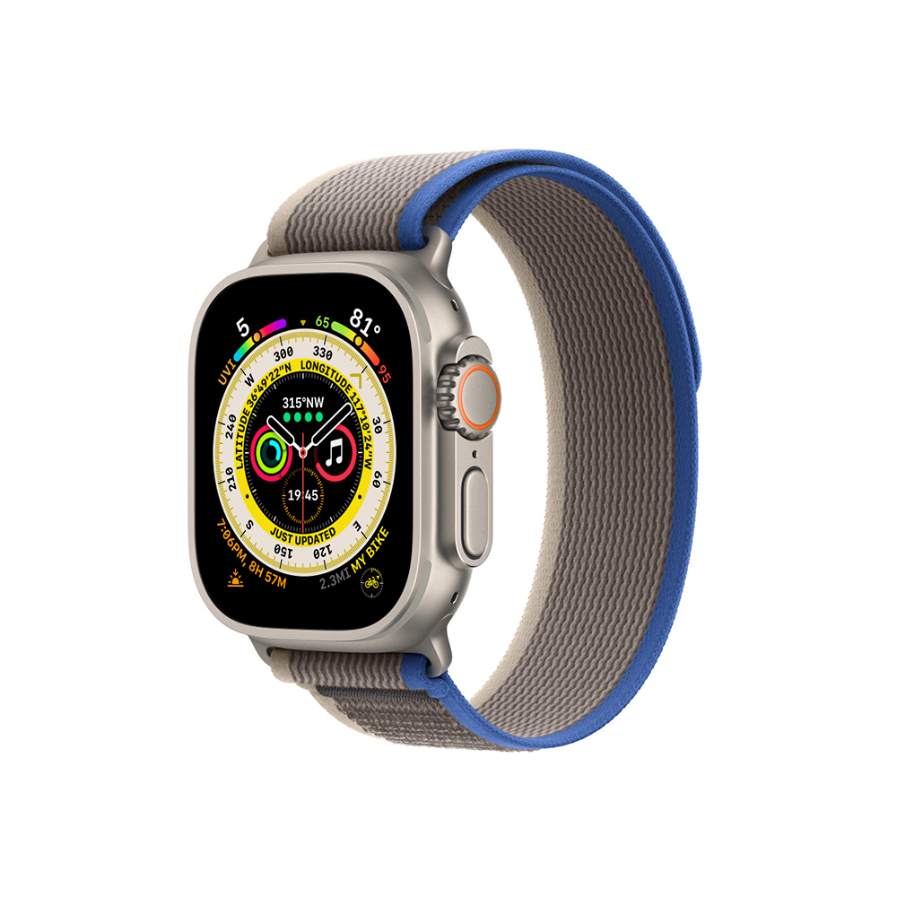 Apple watch trail loop- Blue/Grey