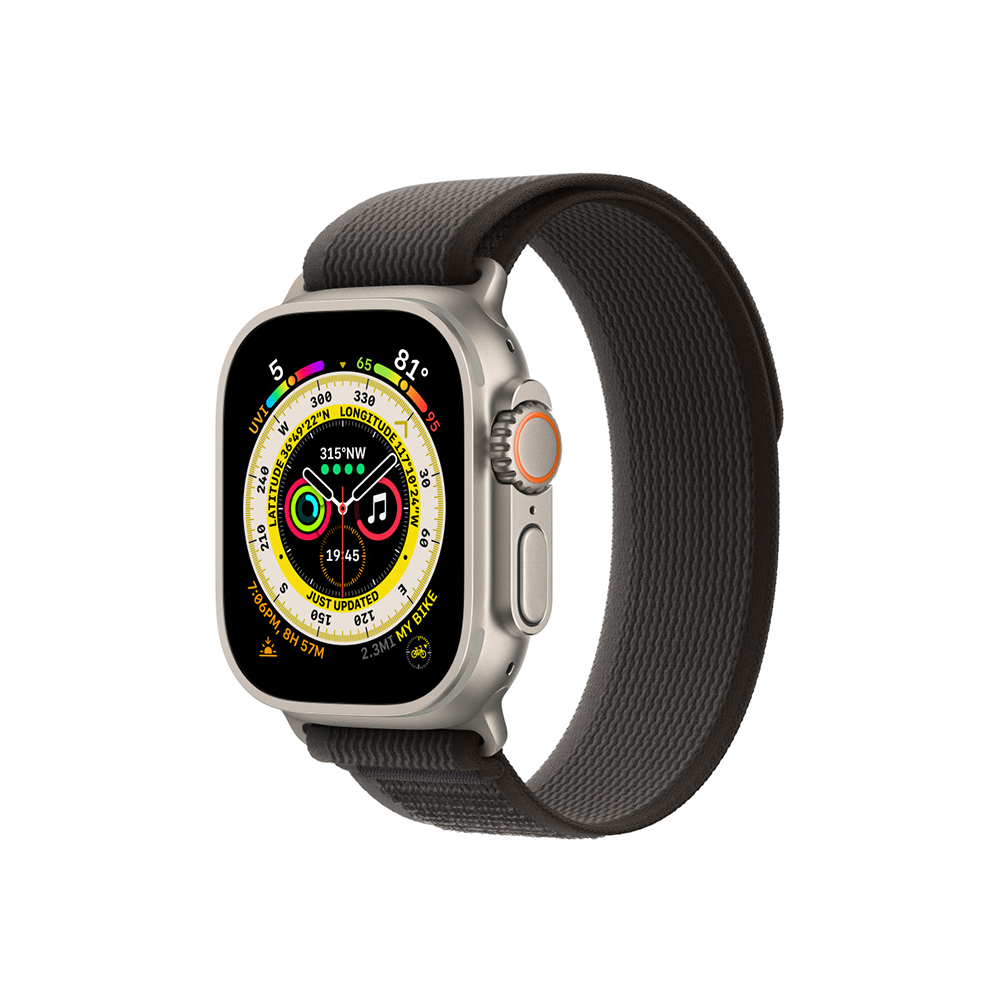 Apple Watch Trail Loop- Black/Grey