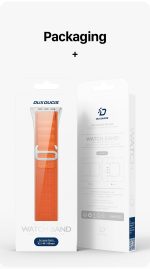 Apple Watch Alpine Loop Orange – DUXDUCIS nylon band