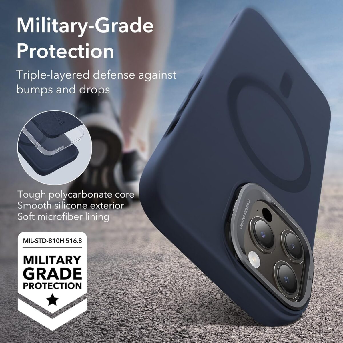 military grade protective case for iphone 15 pro