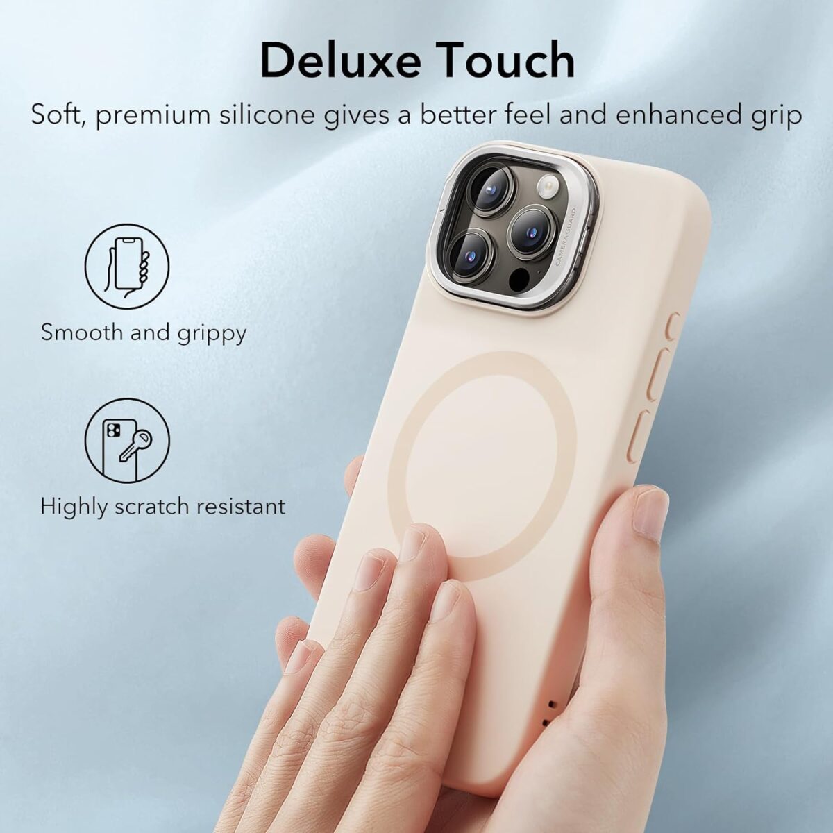 Soft Premium Silicone Magsafe case for iphone 15 pro max