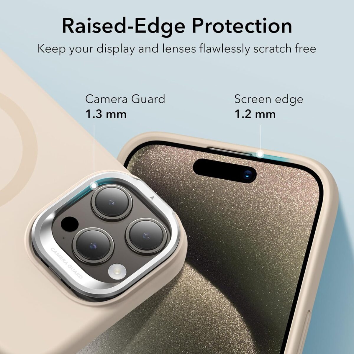 raised camera protection case for iphone 15 pro max