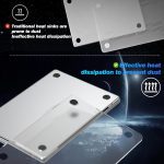 WiWU iShield MacBook Case for MacBook Pro 14-inch & 16-inch (M1/M2/M3 Pro/Max)- Frosted Clear - Image 6
