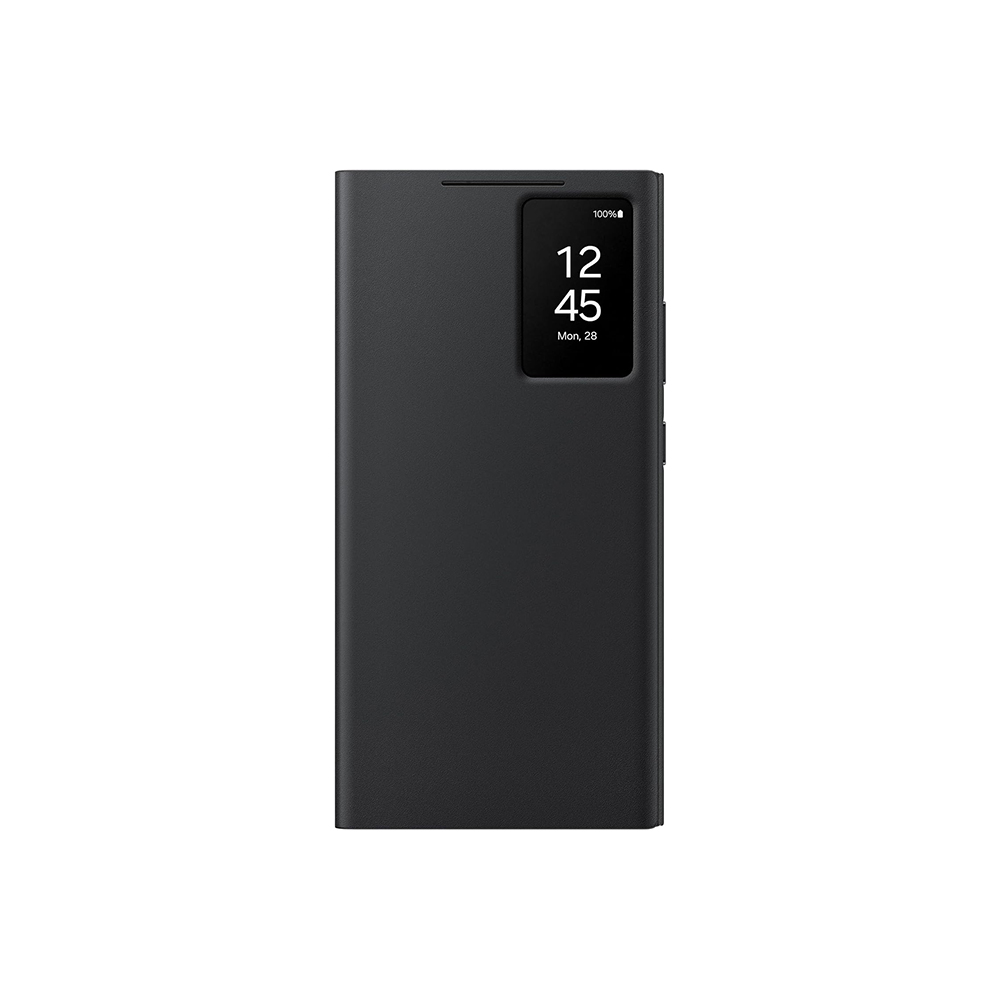 Samsung S24 Ultra Smart View Wallet Case- Black