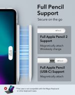 ESR Classic Hybrid Back Case for iPad Pro M5/M4 (2025/2024)- Transparent - Image 5