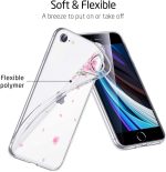ESR Cherry Blossom Clear Soft Case for iPhone SE 3, SE 2, iPhone 7/8 - Image 7